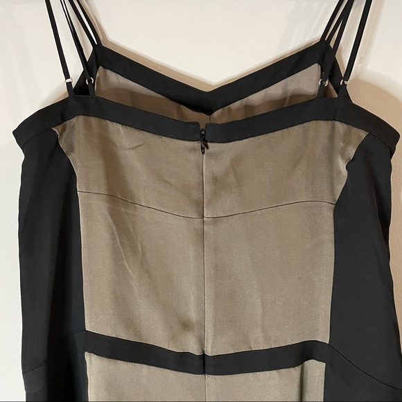 Banana Republic BR Black Colour Block Mini Dress or Top Size 4 - Picture 4 of 13